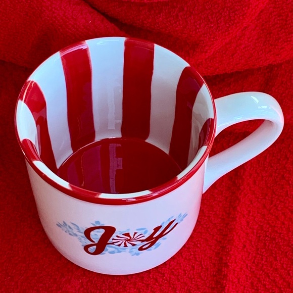 2007 NEW Set of 2 Starbucks Jolly Christmas Holiday coffee mug tea cup gift - Picture 6 of 8